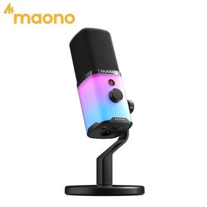 Nhà máy cung cấp năng động microphone với RGB ánh sáng ánh sáng-trọng lượng microphone cho chơi game live streaming phần mềm - Product Image 1
