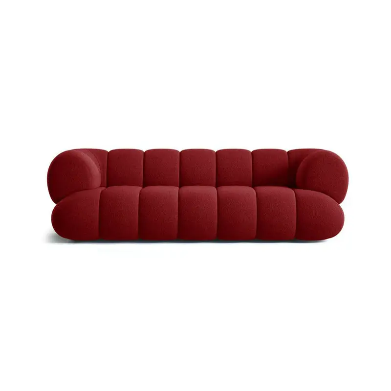 Минималистский итальянский плюшевый диван, мебель, тканевая обивка, диваны для отдыха, виллы, современные роскошные диваны для гостиной