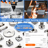 Service de fraisage CNC de précision sur mesure pour composants en aluminium, acier inoxydable, laiton, titane, usinage 5 axes OEM