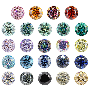 Ánh Moissanite Phòng Thí Nghiệm Tạo Ra 100% Vượt Qua Kim Cương Tester Loose D Vvs Màu Sắc Hoàn Hảo Cắt 0.5-4 Carat Gra Giấy Chứng Nhận - Product Image 3