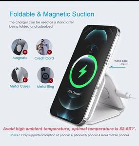GRAFENT-<span class=keywords><strong>Chargeur</strong></span> de voyage portable 3 en 1 15w sans fil pliable, <span class=keywords><strong>double</strong></span> téléphone intelligent, support de charge - Product Image 6