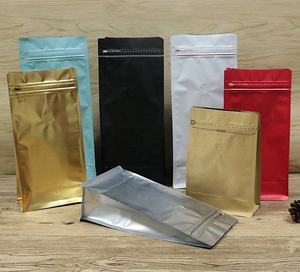 2025 chất lượng hàng đầu sinh thái thân thiện cấp thực phẩm nước bằng chứng nhiều lớp lá nâu Craft kraft giấy cà phê bao bì thực phẩm Túi - Product Image 6