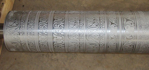 Tùy chỉnh thép không gỉ dập nổi Con lăn thép không gỉ Con lăn máy dập nổi sản phẩm của nhà sản xuất cho khuôn mẫu - Product Image 3