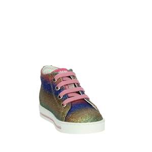 Scarpe da ginnastica da ragazza Falcotto, modello casual a taglio basso, colore bronzo glitterato - Product Image 5