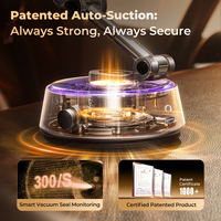 Soporte Magnético Portátil para Teléfono LISEN, Rotación de 360°, Soporte Compacto con Succión Eléctrica para iPhone 17