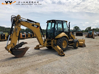 Mini-chargeuse-pelleteuse Caterpillar 420F d'occasion, très demandée, en excellent état, moteur et pompe d'origine américaine pour chargeuse-pelleteuse Cat