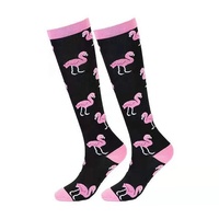Chaussettes de contention respirantes pour hommes, motif Animal, chat, mouton et léopard, haute qualité, pour la gymnastique