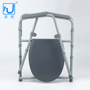 Asiento de inodoro Shunkangda CA618 de aleación de aluminio portátil para personas mayores y mujeres embarazadas, equipo de seguridad antideslizante para el baño - Product Image 4