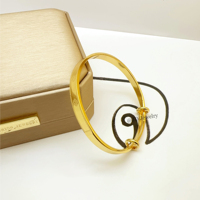 Trèfle fin à quatre feuilles plaqué or 24k Bracelet à breloques en laiton pour dames Fabrication de bijoux en vrac Bracelet réglable en laiton