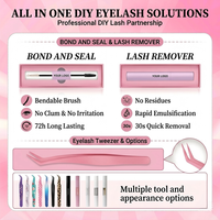 Faux cils réutilisables en bande complète pour un look effet fourrure de vison, stable, pour 8-18mm, plusieurs paires, maquillage naturel des yeux, vente au détail pour salons