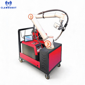 Robot de soudage 6 axes, charge utile de 10 kg, cobot de soudage portable et étanche avec aspiration magnétique pour l'assemblage de structures en acier sur site - Product Image 1