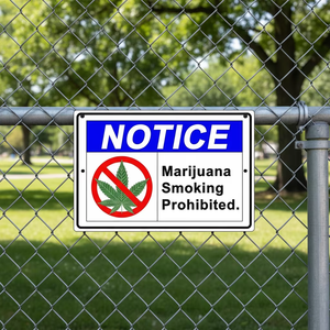 Panneau d'interdiction de fumer personnalisé de haute qualité, 8*12 pouces - Product Image 5