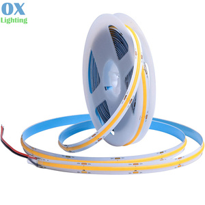 FPC linh hoạt COB <span class=keywords><strong>LED</strong></span> Strip Silicone không có chỗ bóng COB Strip ánh sáng <span class=keywords><strong>LED</strong></span> màu sắc đôi 3 mét COB 12V 5 m <span class=keywords><strong>LED</strong></span> Strip Băng - Product Image 2