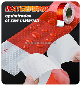Ruban de visibilité PET réfléchissant résistant à la décoloration <span class=keywords><strong>pour</strong></span> une utilisation en extérieur Avertissement de sécurité fort <span class=keywords><strong>pour</strong></span> remorque camions vélos thermofusible - Product Image 6