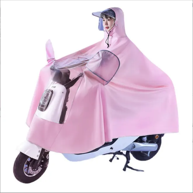 Chenyuan fabbrica nuovo arrivo tessuto Oxford colorato moto impermeabile impermeabile Poncho antipioggia