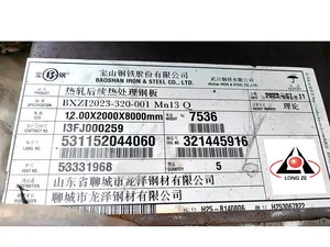 High Quality Steel Plate Supplier Direct Delivery Mn13 High Manganese Steel Plate
