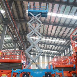 Elevador de tijera autopropulsado eléctrico hidráulico de alta calidad de 3 ~ 16m ajustable portátil al por mayor de fábrica con CE - Product Image 4