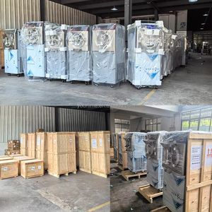 Machine à glace italienne à production réglable 160L/H, distributeur, 10 programmes, congélateur à gelato en lots, grande capacité - Product Image 6