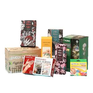 Caja de embalaje personalizada, embalaje pequeño, caja con gancho personalizada, cartón blanco, impresión de logotipo, caja con ventana de color, personalizada - Product Image 1