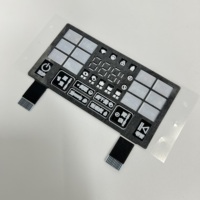 Clavier à membrane FPC avec superposition graphique couleur pour panneau de commande tactile de lave-linge intelligent