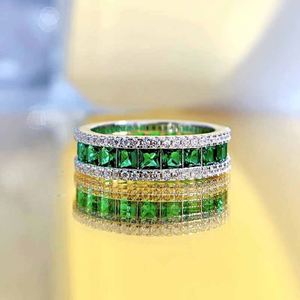 钻石5石18k黄金天然男士餐巾原装锆石戒指 - Product Image 3