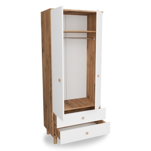 Archivador de Oficina Moderno, Duradero y Ecológico de 2 Puertas y 2 Cajones para Dormitorio Infantil y Uso en Hoteles - Product Image 4