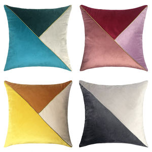 Buti मखमल तकिया फेंक मामले ज्यामितीय गृह सजावट कुशन कवर 18x18 आधुनिक Pillowcase तकिया कवर कस्टम - Product Image 2