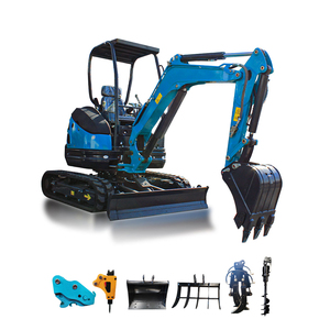 FREE SHIPPING Earth-moving Digger 1.0~3.5Ton Mini Excavator Crawler Multi-Purpose High Load Moment Engine & Pump 1 Year Warranty - Product Image 6
