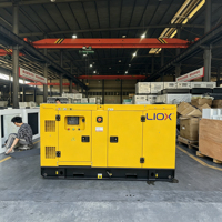 Generador Diésel Silencioso Cummins de Uso Industrial de 80KW 100KVA 88KW 110KVA 1500KW para Fábrica y Construcción