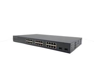 MokerLink Gigabit Managed 24 PoE Port Ethernet <strong>Switch</strong> IEEE802.3af/at <strong>Network</strong> <strong>Switches</strong> with Fiber Port - Product Image 3