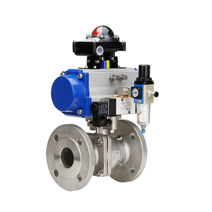 Vanne à boisseau sphérique en laiton pleine portée motorisée basse tension DC12V pour système de chauffage solaire - Product Image 3