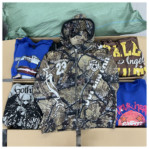 2025 vente en gros de vêtements pour hommes remise d'usine vêtements en stock assortis vêtements en vrac expédition sweats à capuche pour hommes sweats balles - Product Image 4