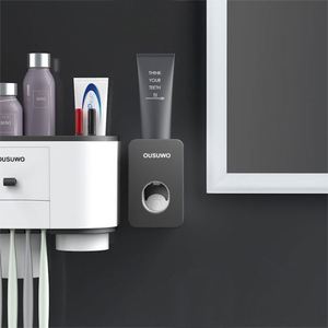 <b>Toothpaste</b> <b>Dispenser</b> Sturdy Hygienic Rectangular Eco-Friendly <b>Toothpaste</b> <b>Dispenser</b> for Bathroom Use - Product Image 5