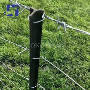 <span class=keywords><strong>Piquet</strong></span> en acier galvanisé à chaud pour clôture industrielle en Y, avec revêtement vinyle/plastique, utilisé avec clôture en grillage métallique - Product Image 2