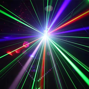 18*10w Rgbw 4in1 Dmx faisceau stroboscopique Laser Led effet Club tête mobile Dj Disco événement scène lumière - Product Image 6