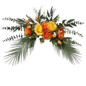 โปสเตอร์ต้อนรับงานแต่งงานลายดอกไม้สำหรับประดับบนโต๊ะงานเลี้ยง - Product Image 5