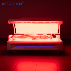 Merican đầy đủ cơ thể hồng ngoại trị liệu giường 660nm 850nm Đèn Led nhà Thiết bị chăm sóc sức khỏe nhà máy bán hàng trực tiếp - Product Image 3