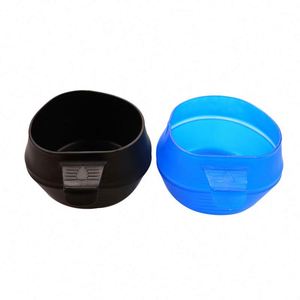 Échantillon GRATUIT - Tasse pliable de survie en plein air en TPE 250 ml - Logo personnalisé - Tasse à eau pour la randonnée et le camping - Product Image 6