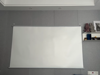 Écran de projection portable mural SHENGMU BG-01 84 pouces 16:9, grand angle de vision, tissu photon blanc mat, compatible animaux domestiques, 4K