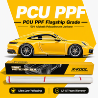 Film de protection de peinture automobile PCU TPU PPF 100% aliphatique, haute brillance, auto-réparant, transparent invisible, pour atelier de detailing automobile