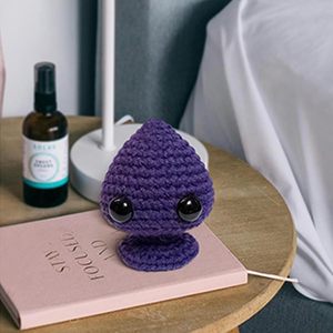 Poupée d'Épaule Crochetée Exclusive Style Animal pour le Soutien Émotionnel – Artisanat Textile et en Tissu - Product Image 4