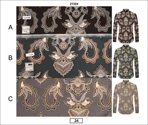 ผ้าทอสำหรับผ้าคอตตอนผ้าพิมพ์บาติกอินโดนีเซียแบรนด์ romer batik อินโดนีเซีย