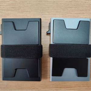 Custom Leather <b>Wallet</b> with Aluminum Case - <b>RFID</b> <b>Blocking</b> ID Card Holder & Multi-Card Organizer - Product Image 4