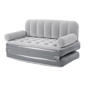 Sillón Inflable Modular Individual Plegable, Sofá de Aire Portátil para Exteriores, para Uso en el Hogar, Plegable, con Función de Masaje, para Dormitorio, Sala de Estar - Product Image 1