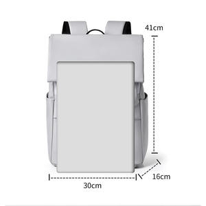 Sac à dos d'étudiant pour homme en nylon et polyester personnalisé, imperméable, pour l'école, le quotidien, le collège - Product Image 3