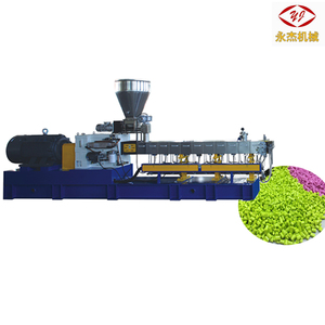 Lab Scale Twin Screw Extruder With Recycled Pet Granules Core Components Including Motor Gearbox PLC - Product Image 3
