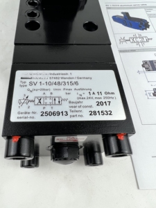 Solenoide Proporcional Hidráulico SV1-10/48/315/6 para Sistemas de Maquinaria - Product Image 5