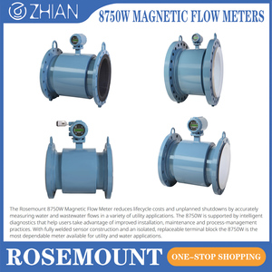 เครื่องวัดการไหลของน้ำและน้ำเสีย Emerson/Rosemounta รุ่น 8750W HART/ 4-20mA สำหรับงานประปา - Product Image 1