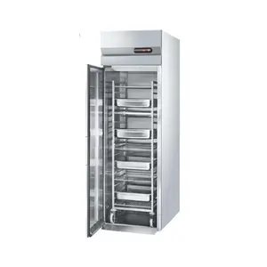 Üretici ticari buzdolabı çift sıcaklık dondurucu ve Chiller çin çelik paslanmaz güç
