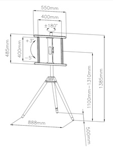 Nhà máy đồ nội thất phòng khách nghệ thuật khung <span class=keywords><strong>TV</strong></span> cho góc giá vẽ gỗ sồi đen Hộp Màu Nâu đồ nội thất hiện đại đơn giản chủ - Product Image 4